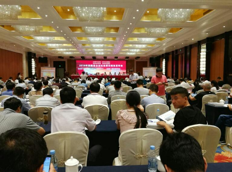 2018年安徽省企业社会责任报告发布会隆重举行